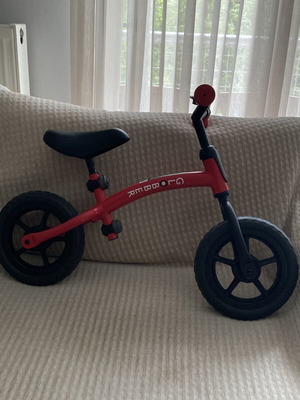 Globber balance bike red, like new