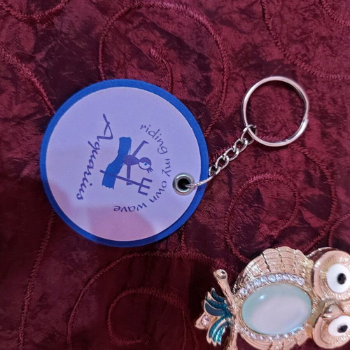 Keychains set of 4 pieces new and used