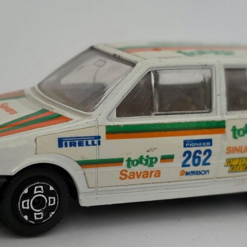 Burago Fiat Uno 262 Totip Racing 1:43 diecast car