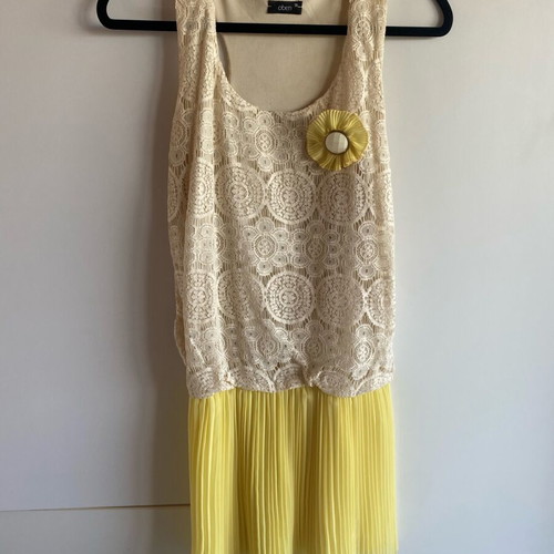 Evening short dress like new, cocktail, white