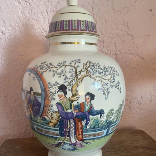 Vintage vase used, height 43cm, circumference 73cm