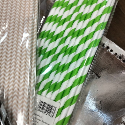Eco-friendly straws pack of 75, new