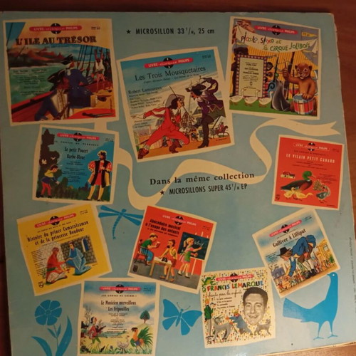 Rondes et Chanson de France vinyl 45rpm used, French children's songs