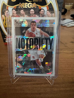 Panini Select Euroleague 2025-26 Goran Dragic Notoriety Card numbered 149