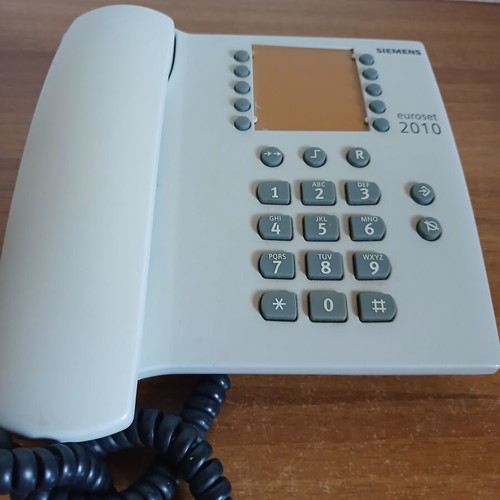 Siemens Euroset 2010 corded home phone, grey
