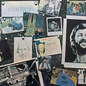 Eric Clapton Slowhand vinyl record used, rock
