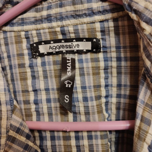 Women's long-sleeve checked shirt Sprider like new, size S
