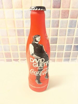 Μπουκάλι Coca Cola David Guetta σαν καινούργιο, άδειο