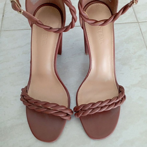 Sandals new, size 38, brown
