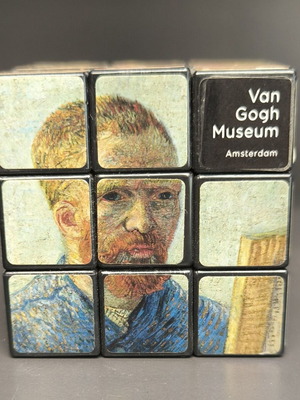 Van Gogh Rubik's Cube used