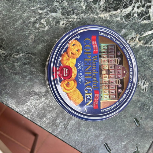 Cookie tin from Copenhagen
