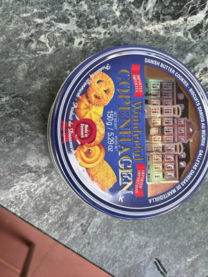 Cookie tin from Copenhagen