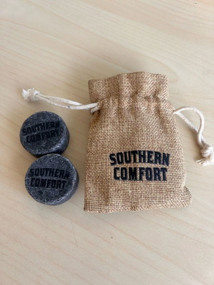Southern Comfort Whiskey Stones Set with Storage Pouch new