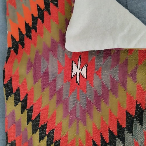 Woven traditional pillow like new, 60x45 cm, set of 2