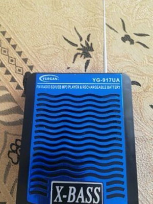 Portable FM Radio SD USB MP3 Player New Model YG-917UA