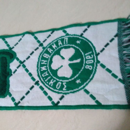 Panathinaikos 100 Years Anniversary Scarf like new, authentic
