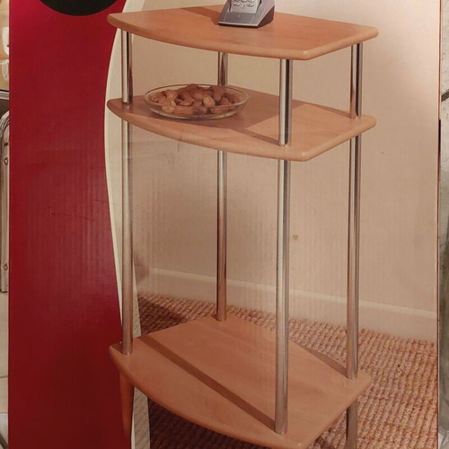 Auxiliary table shelf 3 levels new 75x45x30 cm