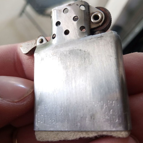 Zippo used lighter USS John Paul Jones DD-932