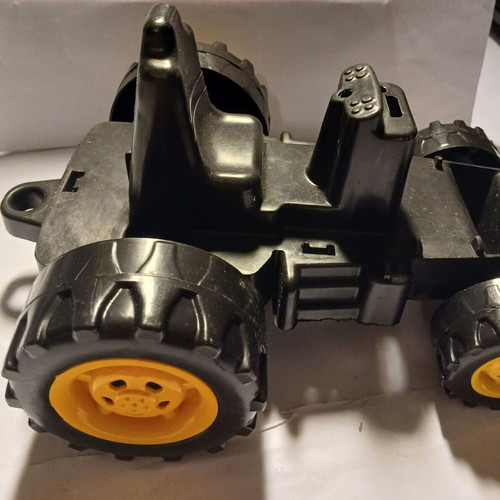 Tractor with trailer used toy with missing parts