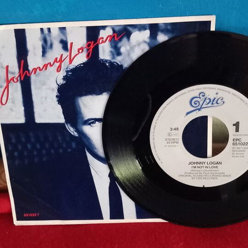 Johnny Logan I'm Not In Love vinyl used, pop