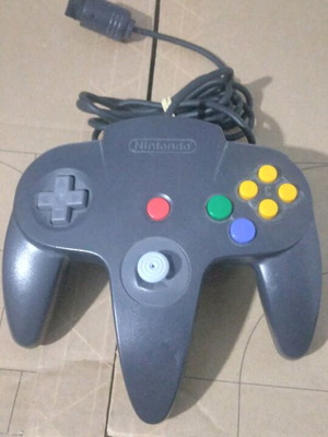 Nintendo 64 black genuine joystick used, flawless