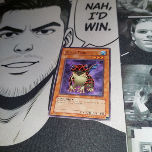 Beelze Frog Yu-Gi-Oh! card used