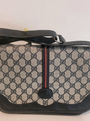 Gucci χιαστί τσάντα μεταχειρισμένη, σκούρο μπλε