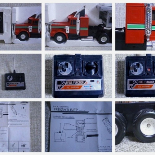 Car Transporter Truck 1:25 R/C Wavecon new with box plastic functional rare vintage