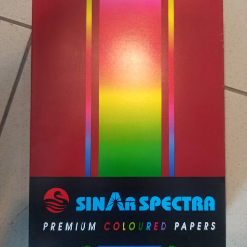 A4 paper 500 sheets peach color new