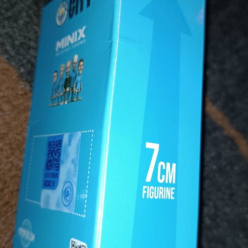 Manchester City Kevin De Bruyne card and figures like new
