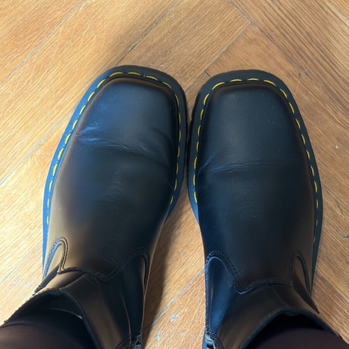 Dr.Martens Amaayah leather ankle boots black size 40 like new