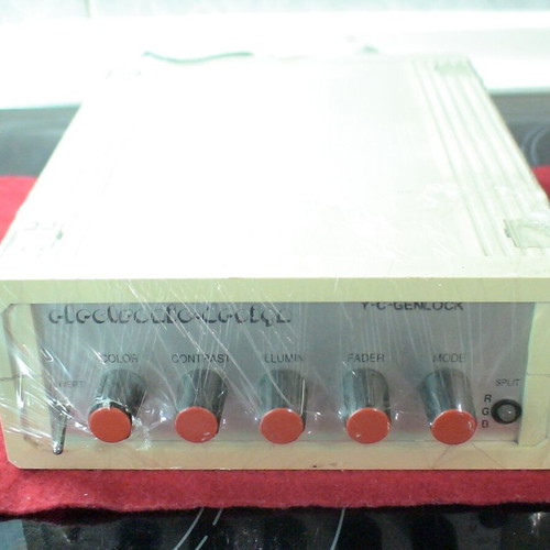 Amiga Commodore Electronic Design Y-C-GENLOCK used