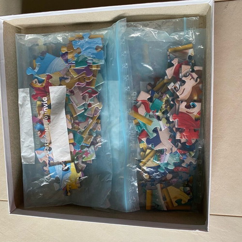 Disney Princess 4 in 1 Trefl Puzzle used