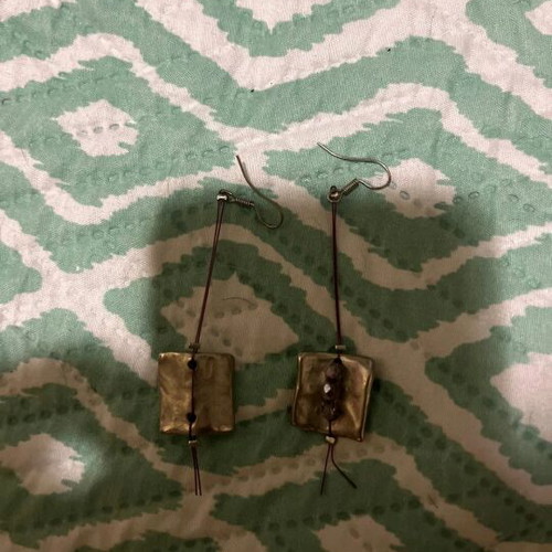 Handmade dangling earrings like new