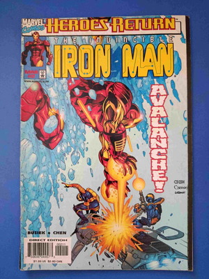 Iron Man Vol 3 (1998) 2 comic book used