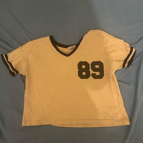 Brooklyn T shirt like new, size S, black and beige