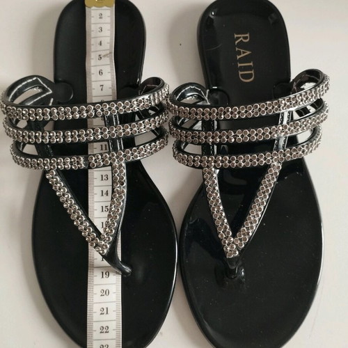 Raid women's sandals size 36 like new, black