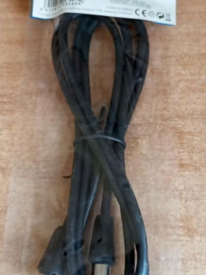 Valueline RF TV antenna cable 1.5m new male-male