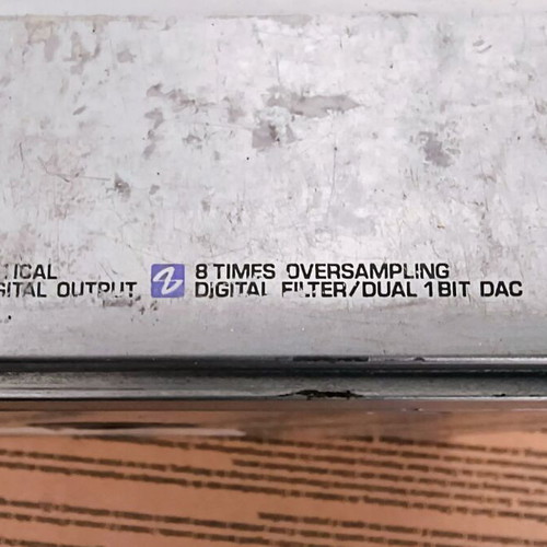 Clarion CDC1235 CD changer 12 discs used, two trays for 6 discs