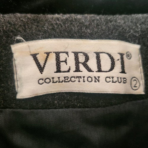 Verdi women's coat grey anthracite like new, size M/L
