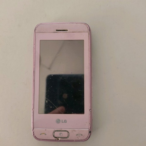 LG GT400 Viewty used, pink, for parts without battery