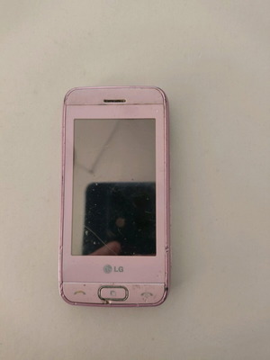 LG GT400 Viewty used, pink, for parts without battery