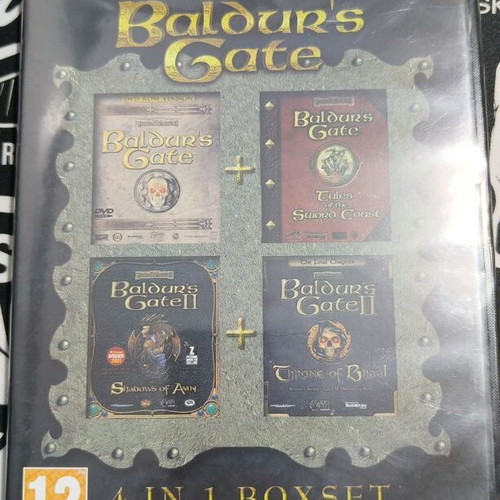 Baldur’s Gate collectible 4-game PC set new