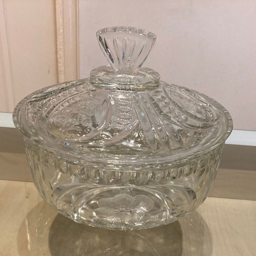 Vintage glass and crystal decorations like new, 1960-1970 era