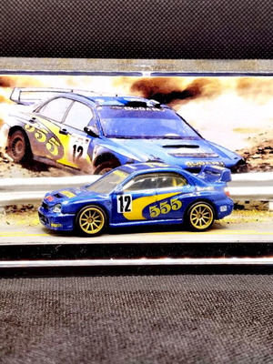 Hot Wheels Custom Subaru WRX 2001 555 σαν καινούργιο