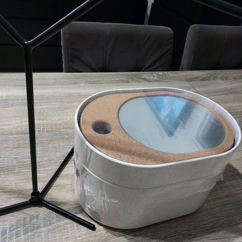 Ikea storage box new with compartments and mirror