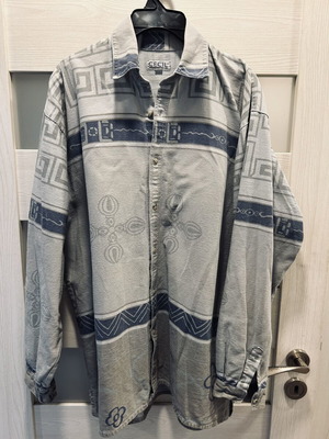 Cecil Connection cotton vintage shirt oversize L/XL like new, colorful