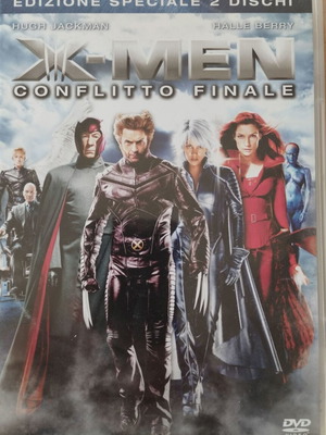X Men Conflitto Finale DVD like new with subtitles
