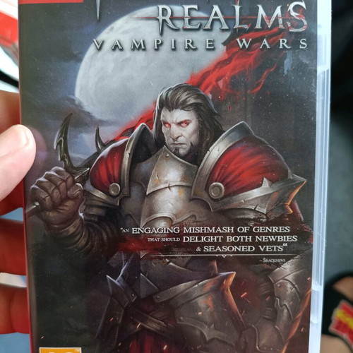 Immortal Realms Vampire Wars Nintendo Switch game used