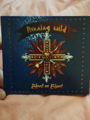 Running Wild Blood On Blood CD new, metal digipak with poster